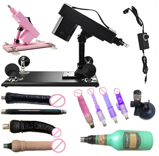 Sex Machine Automatic Handsfree Masturbation Pumping Gun
