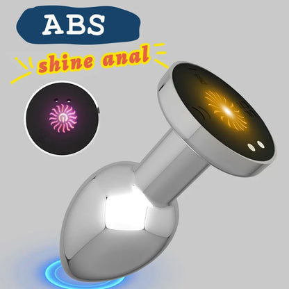 Vibrating Anal Plug Vibrator Remote Control