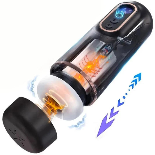 Automatic Vibrating Pocket Pussy Sex Toy for Men