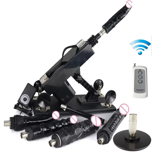 FREDORCH  Sex machines w/Automatic Masturbation Pumping Gun 3XLR